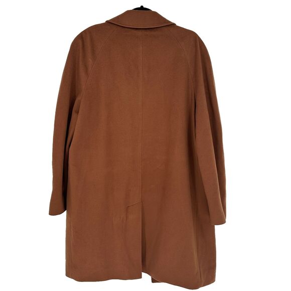 Loro Piana John W Nordstrom Mens Storm System Wool Overcoat 40R Brown Italian - Picture 2 of 9